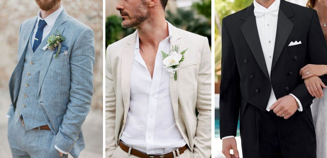 Distintas opciones para elegir el traje de novio