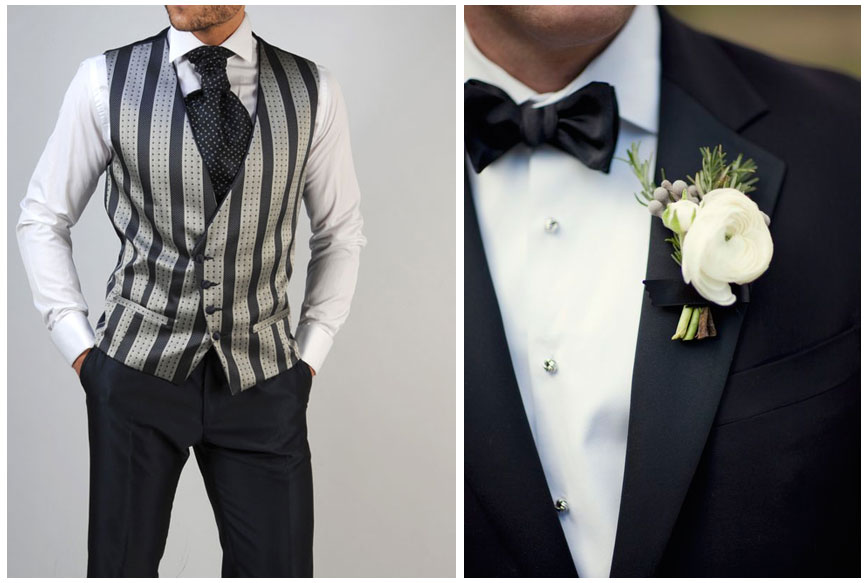 Cómo combinar la camisa y corbata con tu traje de novio (I)
